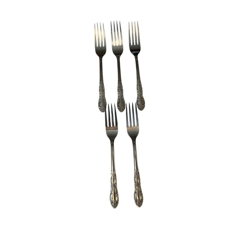 Oneida Craft Stainless Venus Pattern Glossy Lot Of 36 Pcs Replacements‎